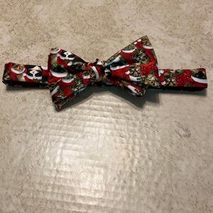 Tie Tales Ugly Christmas Bow Tie with Cats